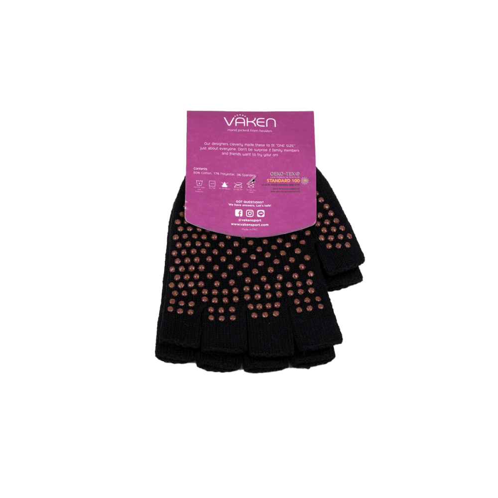  ถุงมือกันลื่น Vaken รุ่น Grip Gloves สีน้ำตาล
